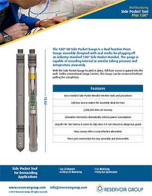 Thumbnail for Plus 1.00 Side Pocket Tool Datasheet